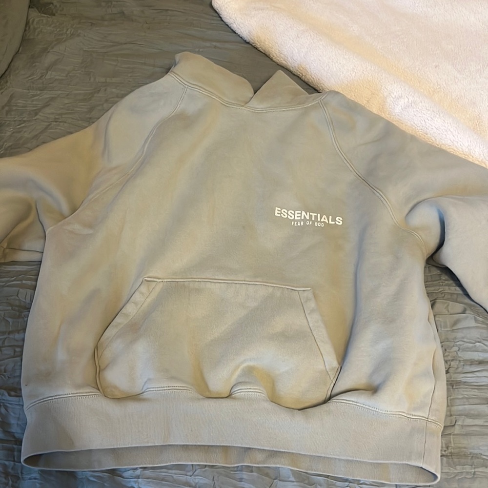 Essentials - Fear of God Sea Foam Hoodie